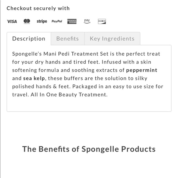 Spongelle pedi set - Picture 3 of 3